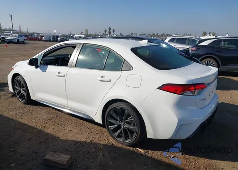 2025 Toyota Corolla Hybrid Se from USA, damaged, VIN JTDBCMFE1SJ038859